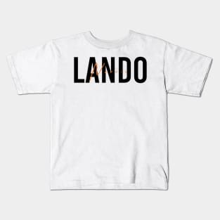 Lando Norris Design Kids T-Shirt